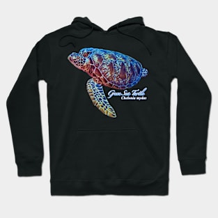 Green sea turtle Hoodie